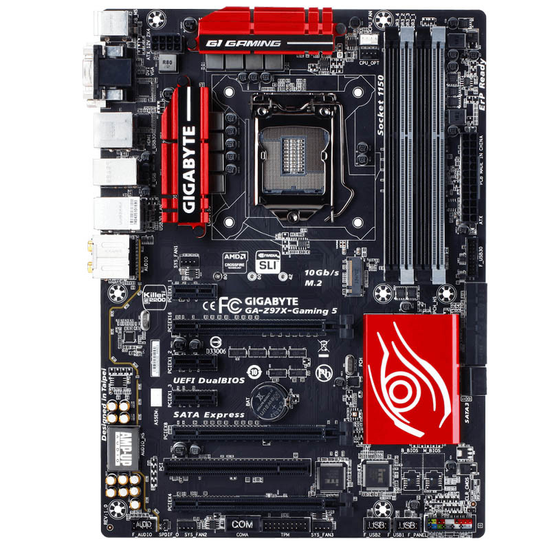 Gigabyte Z97X GAMING 5 Computer USB3.0 SATAIII Motherboard LGA 1150 DDR3 Z97 Desktop Mainboard