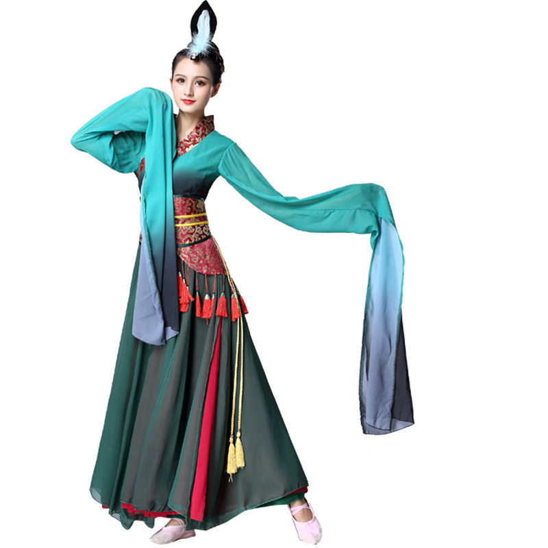Women' ce Costume Ancient Costume han Costume inese Style National Classical ce Elegant Water sleeve