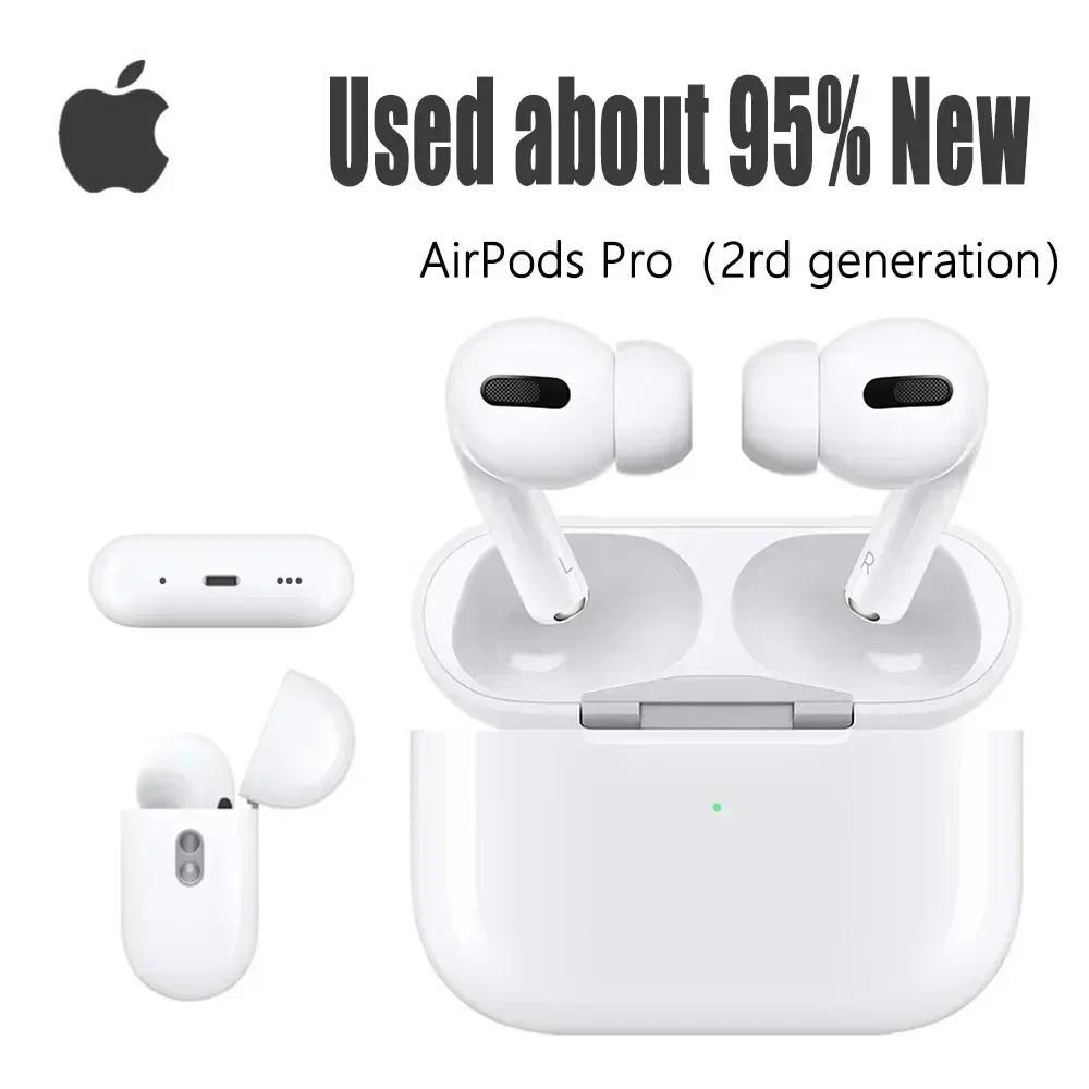 Original Apple Airpods Pro 2 3 4  Wireless Bluetooth Earbuds Active Noise Cancellation with Charging