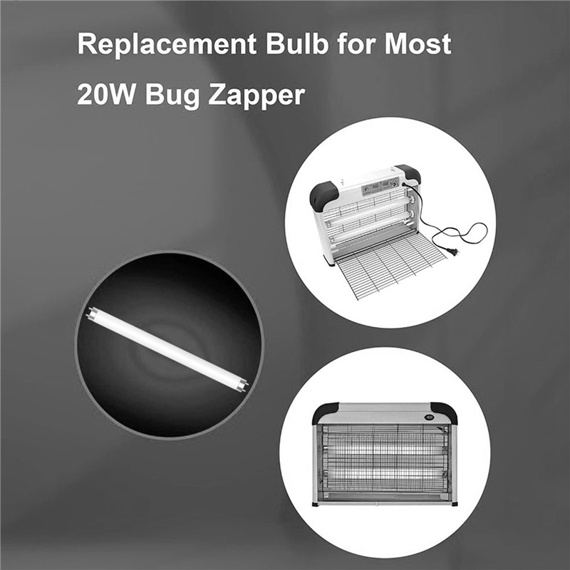 B66C 6 Pack Replacement Bulb FSL BL T8 F10W For 20W Bug Zapper , 13 Inch 10 Watt Light Bulb For Spec