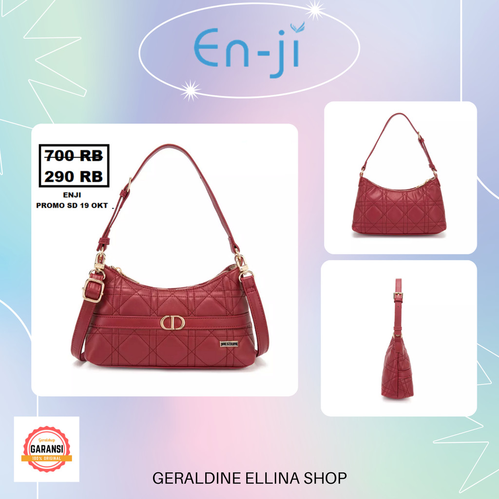 Tas ENJI Wanita  ORIGINAL SALE shoulder bag seri MUNRA