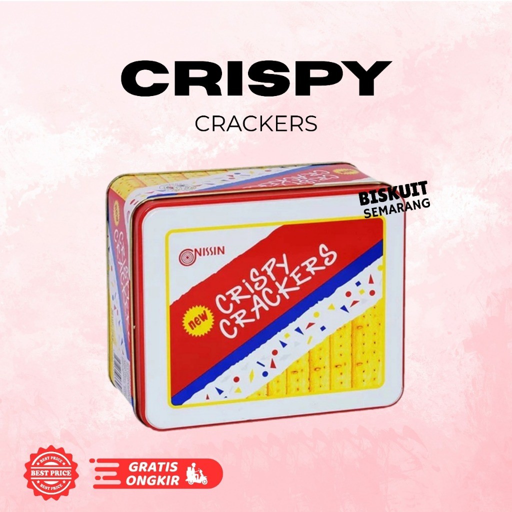 Nissin Crispy Crackers 750g Kaleng Nissin Crispy Crackers Buat Lebaran