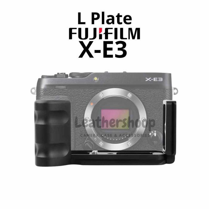 L Plate Hangrip Fujifilm XE3 Fuji X-E3 Grip Bracket Handling Logam