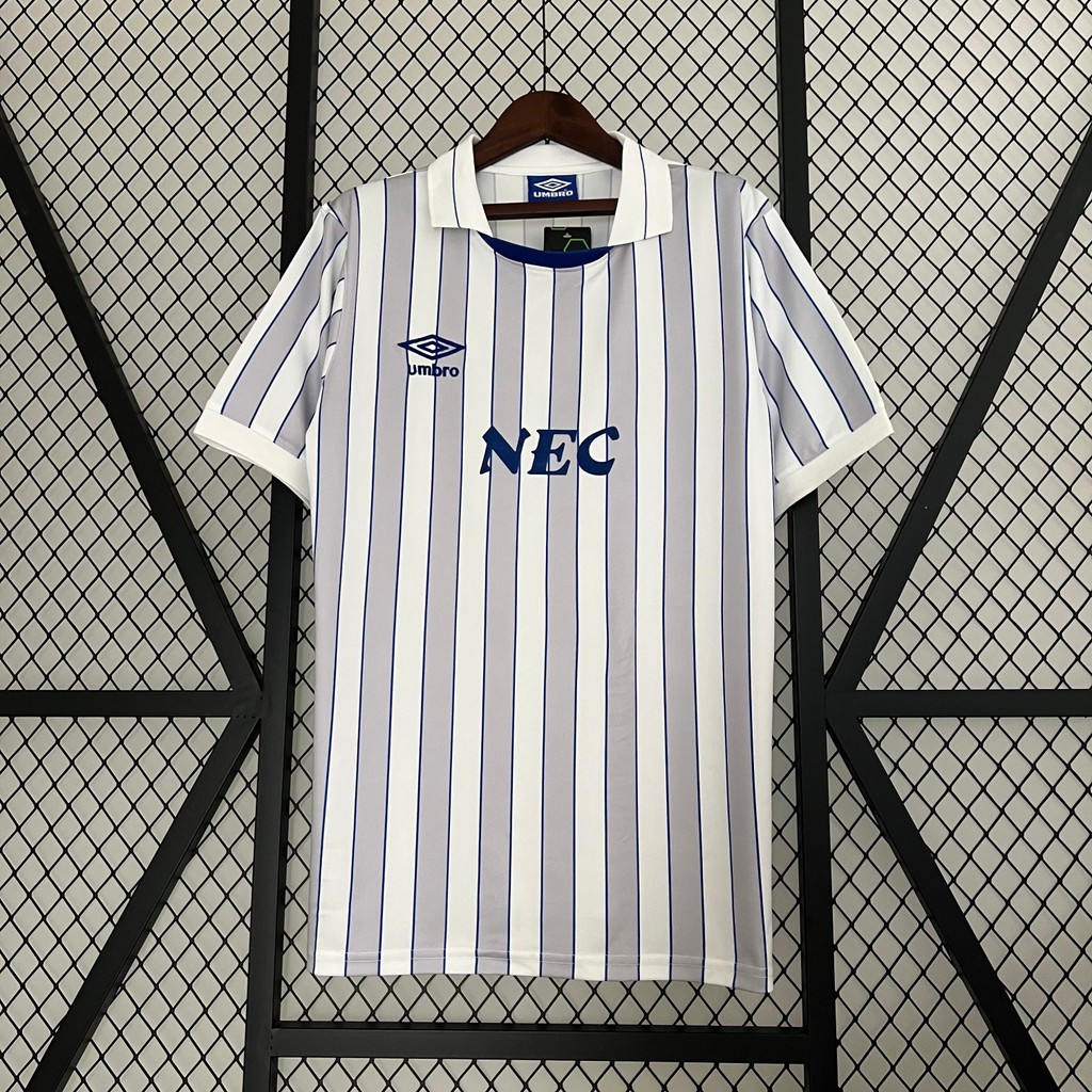 Jersey Retro Everton 88/90 Away A38 T shirt pria