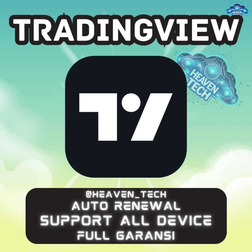 [1 Bulan] TradingView PREMIUM | Full Garansi