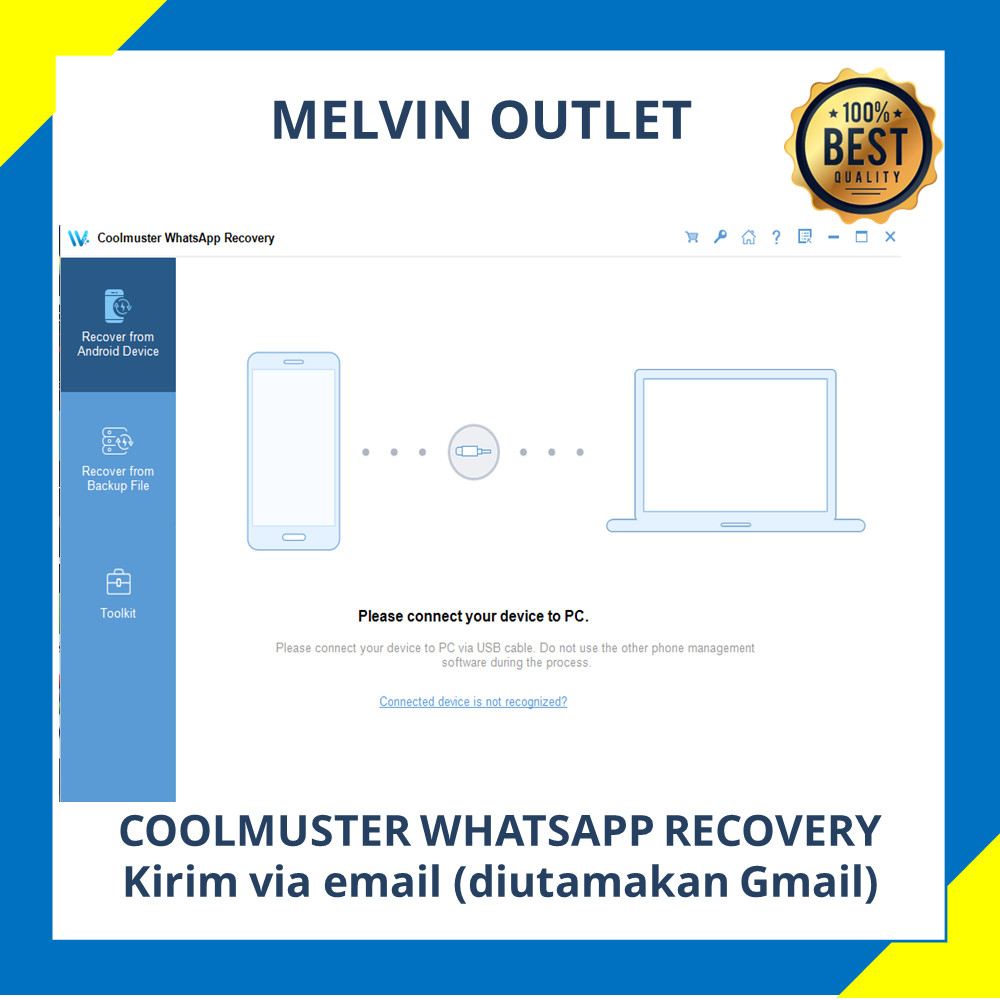 COOLMUSTER WHATSAPP RECOVERY - ANDROID | HANDPHONE | PC WINDOWS | WHATSAPP