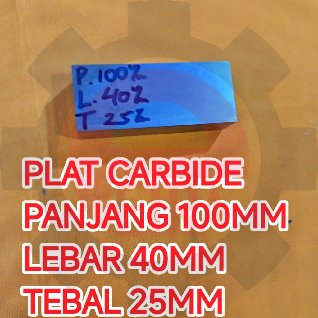 Carbide Strip Plat Carbide 100X40X25