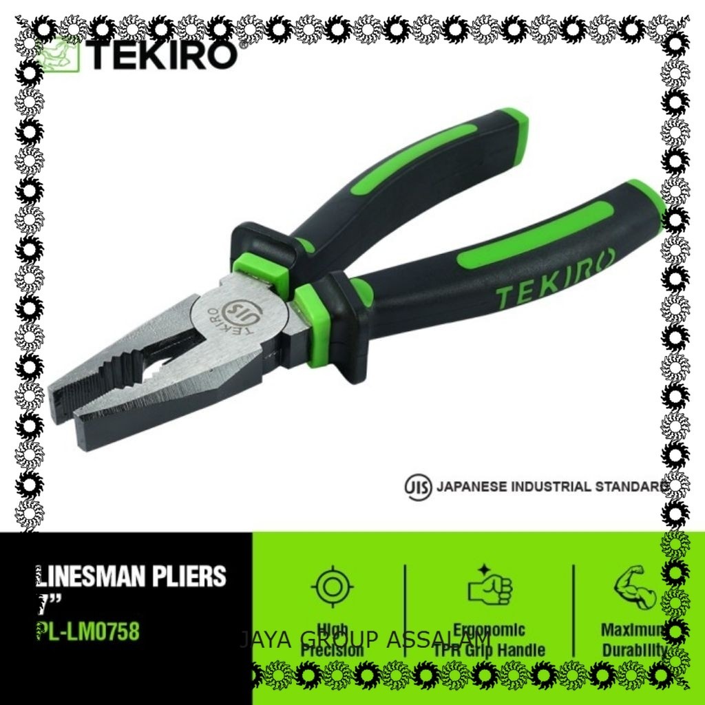 Tekiro Tang Kombinasi 7 Inch / Tang Kombinasi Tekiro