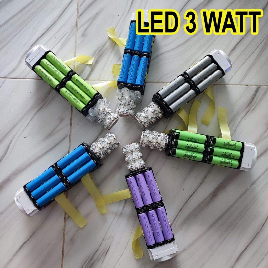 Lampu Bom Timer 3 Watt Pemikat Benur – Malam Hidup Siang Mati, Otomatis & Hemat Daya