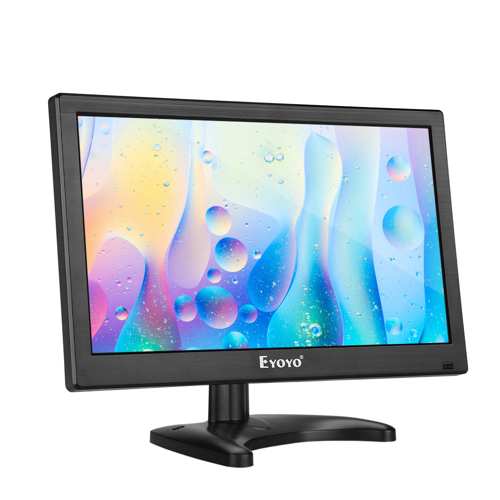Eyoyo 12" 1920x1080 HDMI IPS Monitor VGA BNC AV USB LCD Monitors Video Audio DVD CCTV Monitor Securi