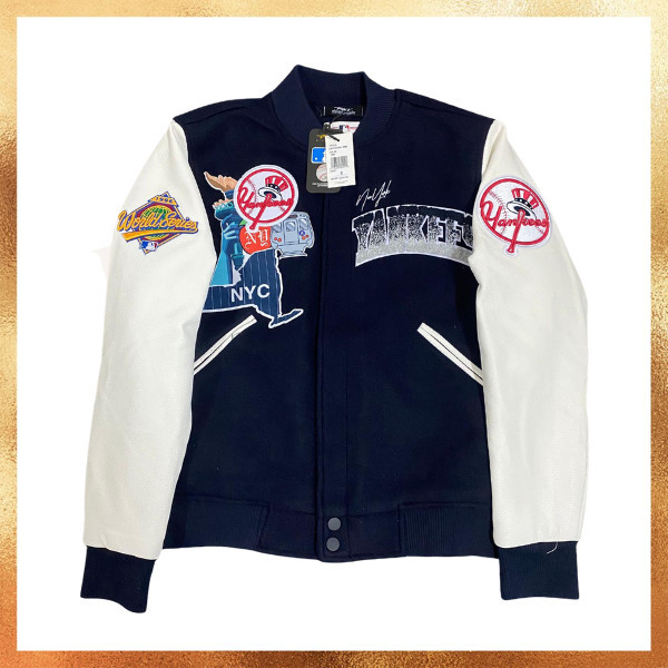 Jacket Pro Standard MLB NY Yankees Patch Varsity Jacket Original