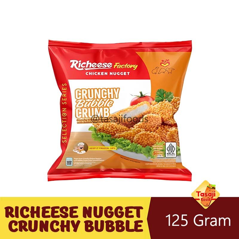Richeese Factory Nugget Crunchy Bubble Crumb 125 gr Asfar