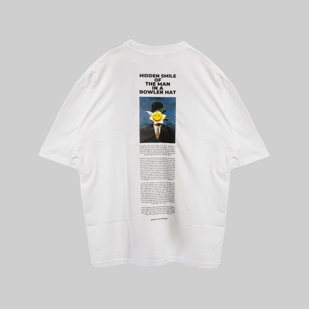 COD Exhale  T-Shirt Maninsmile White Oversized