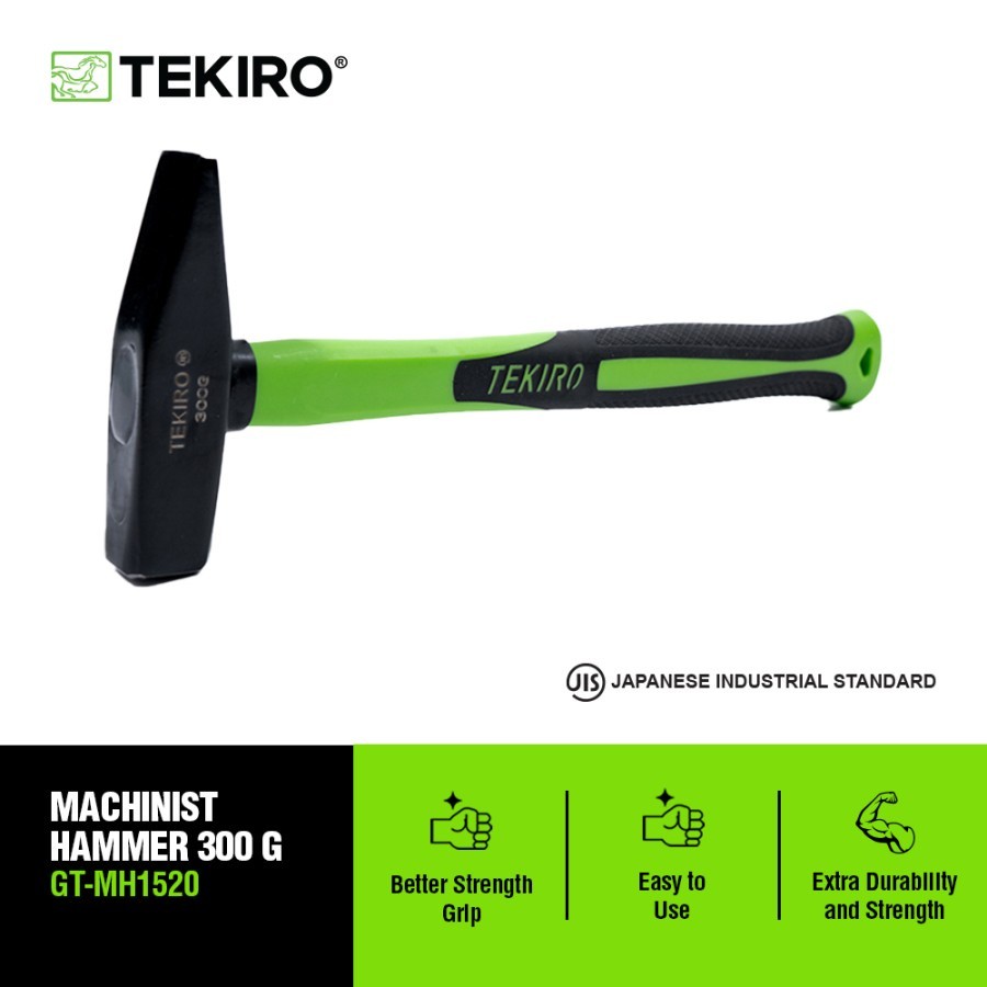 Tekiro Palu Mekanik 200/300 Gram Besi Karbon