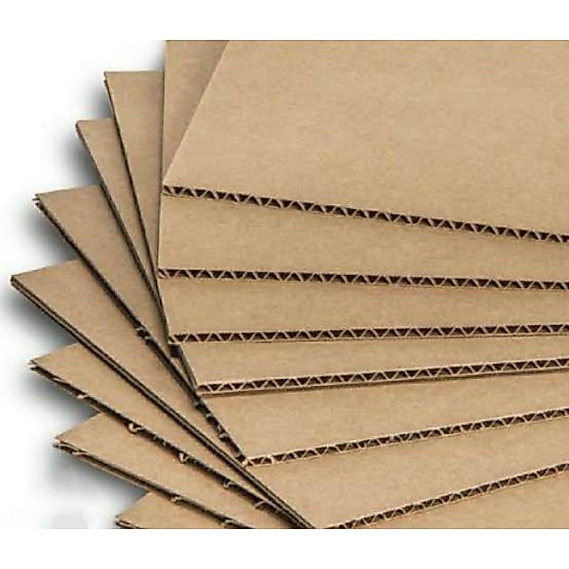 Kardus Lembaran 100x50 sheet Karton baru