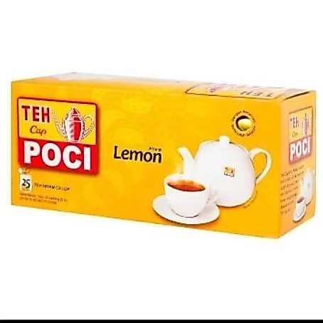Teh Celup Cap Poci Rasa Lemon 25 Bags - Teh Poci Tea Bag