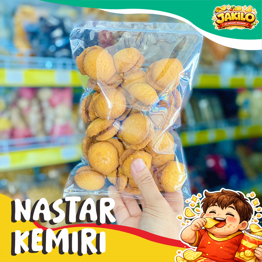 Nastar Kemiri 500gr Kue Kering Kerang Nanas Kue Kering Jadul - JAKILO Jajanan Kiloan