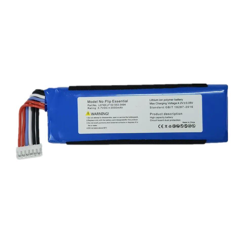 Speaker Battery 3000mAh For JBL Flip Essential /Flip 3 Stealth Edition Flip3 SE 02-553-3494 GSP87269