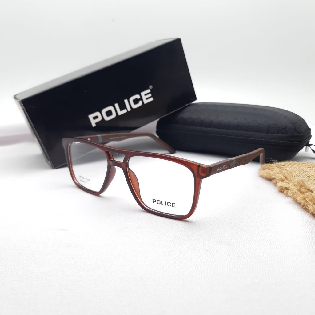 FRAME POLICE 2286 KACAMATA FULLSET ORIGINAL MATERIAL FRAME POLYCARBONATE LENSA PLUS/MINUS PHOTOCROMI