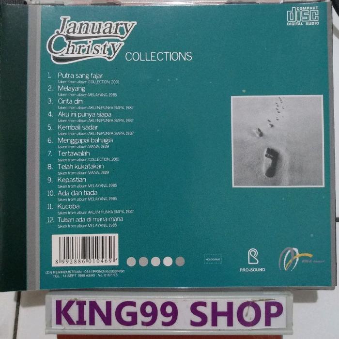 CD JANUARY CHRISTY - COLLECTIONS. hetty koes endang desy ratnasari yuni shara krisdayanti nunung war