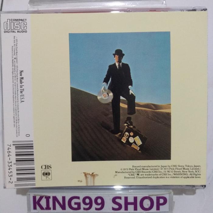 CD PINK FLOYD - WISH YOU WERE HERE. styx gentle giant yes ELP ASIA king crimson captain beyond black