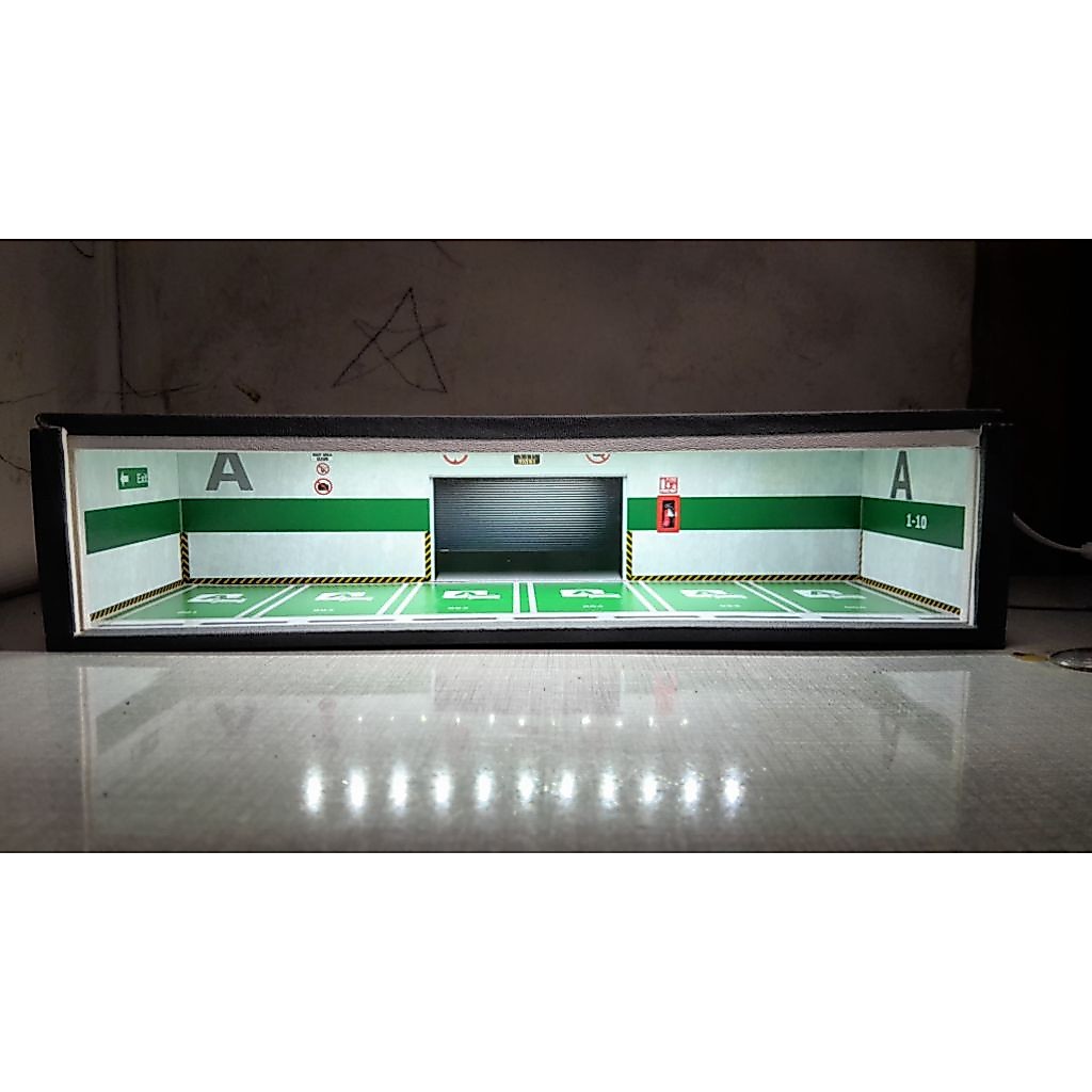 diorama box basement diecast