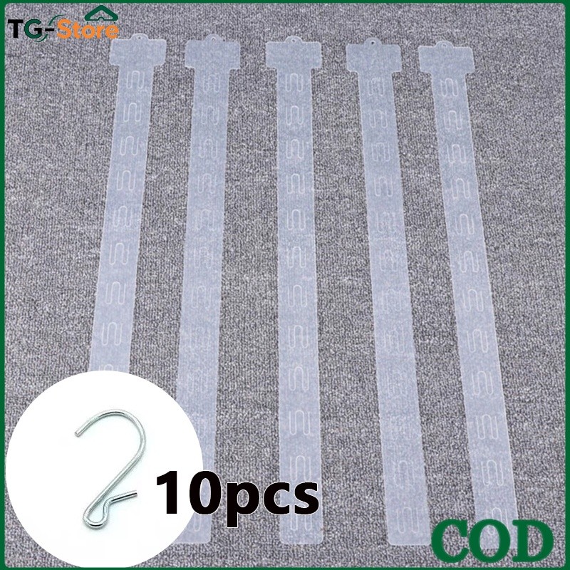 10PCS Gantungan Makanan Supermarket Clip Strip Display Makanan Clip Strip Supermarket Snack Plastic 