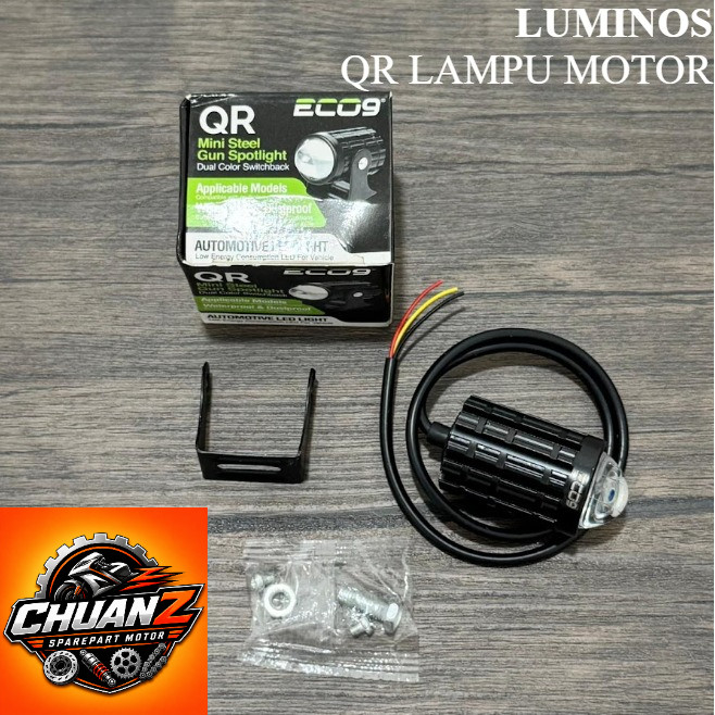 QR LAMPU BOHLAM LED LUMINOS LAMPU BOHLAM MOTOR QR LUMINOS