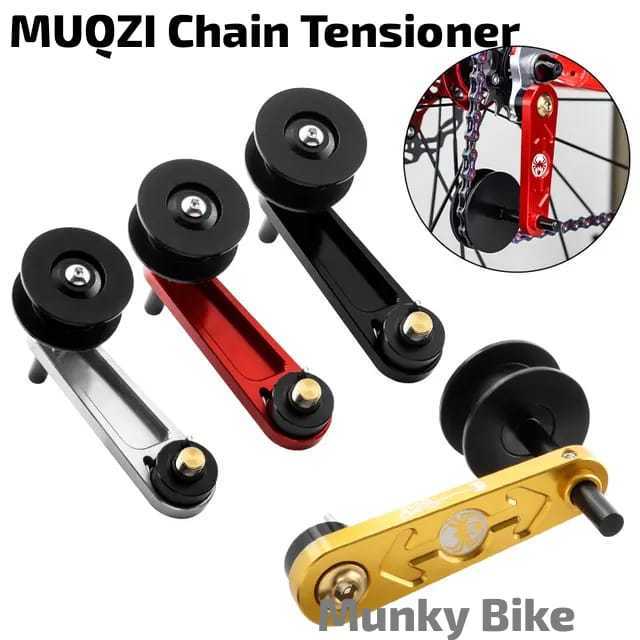 Foto Muqzi Chain Tensioner Rantai Single Speed Fixed gear RD hanger Bisa Sepeda Fixie Lipat Seli MTB