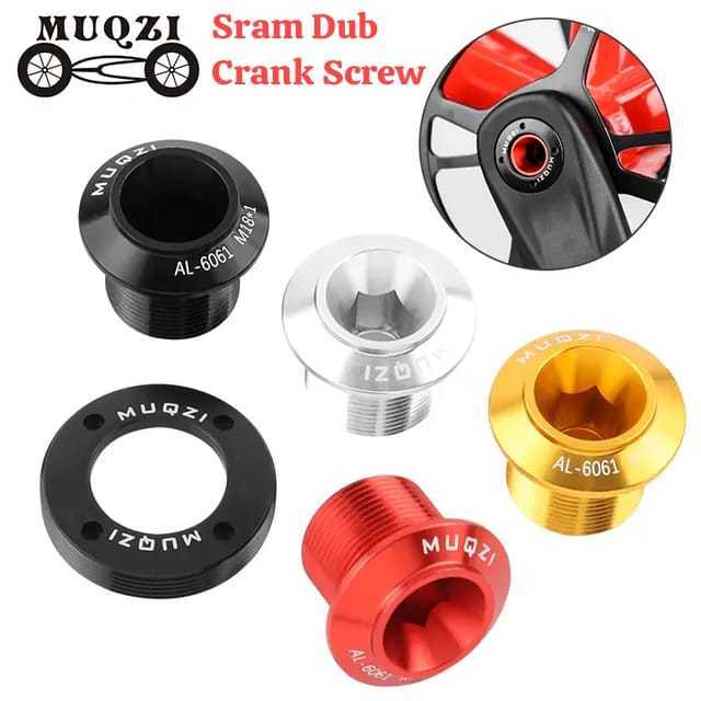 Foto Muqzi Tutup Baut Crank Arm Sram DUB SX NX GX XO X1 XX1 Eagle Cover Bolt Screw Crankset Sram Dub Sepeda
