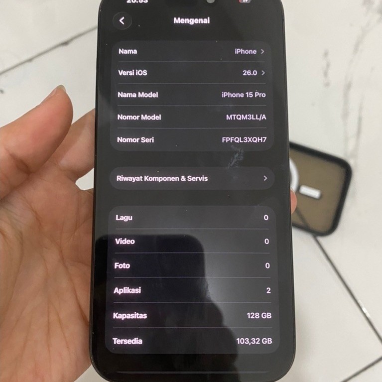 iphone 15 pro bypass 128gb
