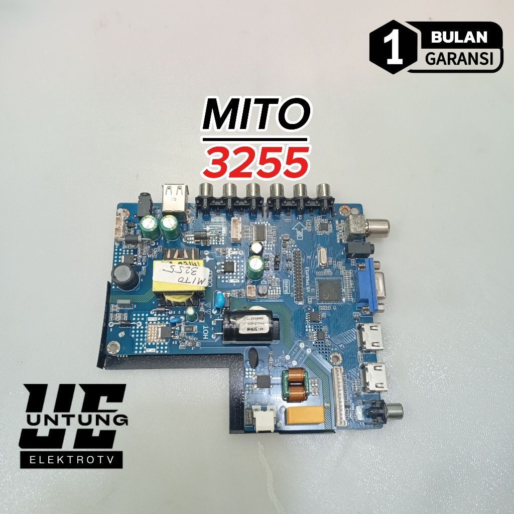 MAINBOARD TV MITO 3255 MOTHERBOARD-MB-MOBO-MODUL MESIN TV MITO 3255