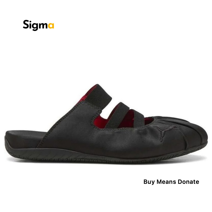 Sandal Puma Speedcat Mule Satin Black Red (WMNS)