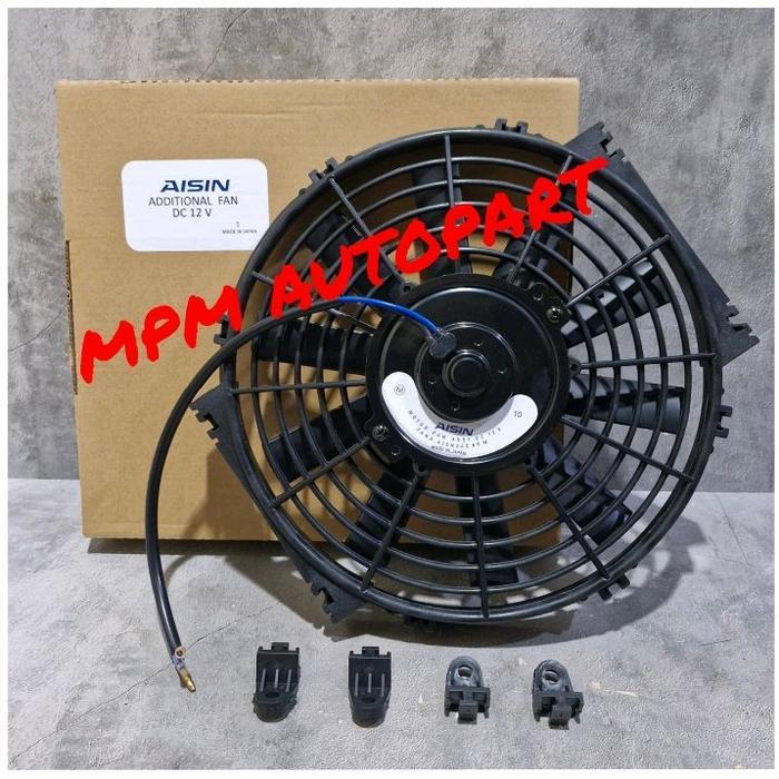 kipas motor extra ekstra fan radiator ac mobil universal 12v aisin
