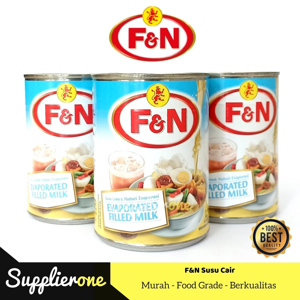F&N Susu Evaporasi / Susu Evaporasi Cair / FN Susu  Evaporasi 380gr