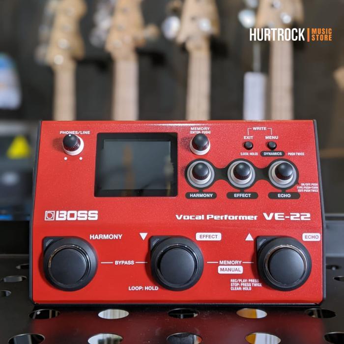 ORIGINAL Boss ve22 ve-22 Vocal Effect Processor - Efek Vocal