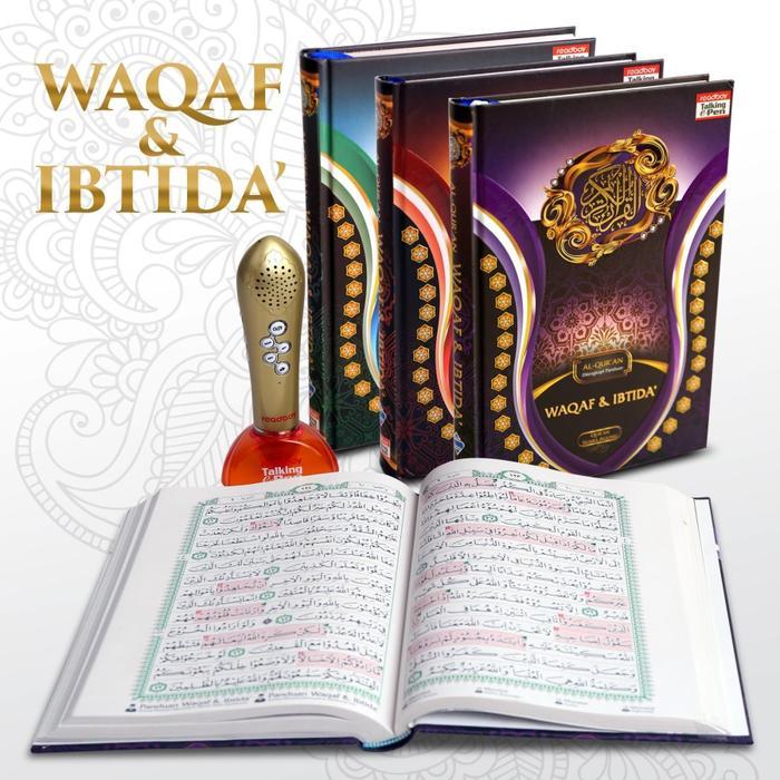 (READY STOK) Alquran Digital Talking Epen Waqaf Ibtida Suara Agung Pendidikan - Hijau (TERLARIS)