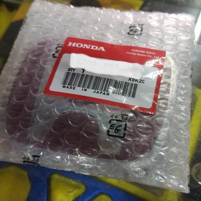 Red emblem Honda CRV gen 3 4 5 logo merah glass look depan belakang steer - Depan , CRV gen3 07-12