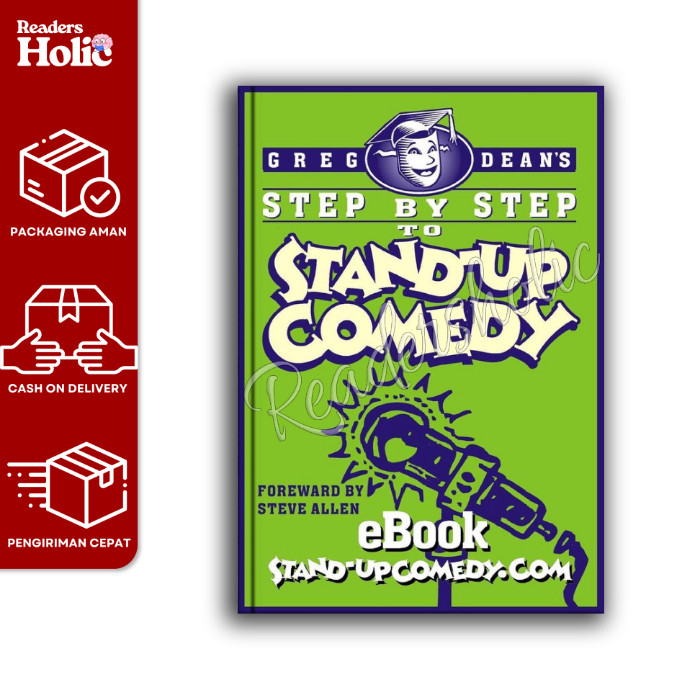 Step by Step to Stand-Up Comedy - Revised Edition by Greg Dean (English Version)