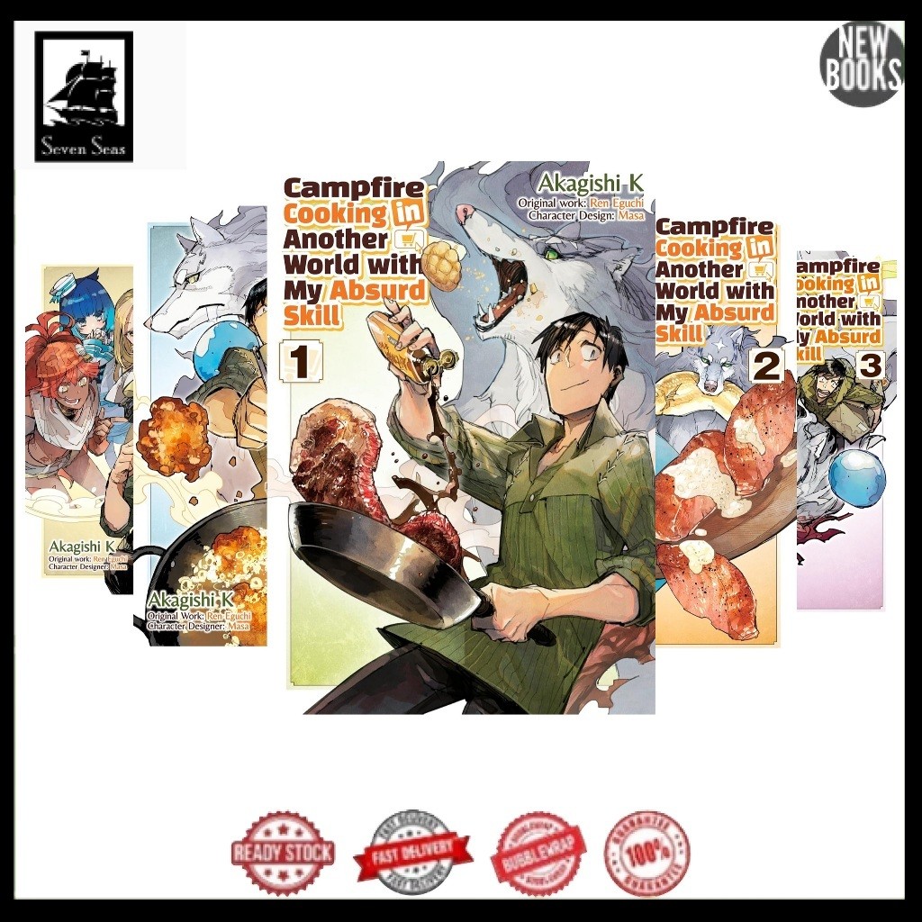 Campfire Cooking in Another World with My Absurd Skill (Manga) (10 book series)