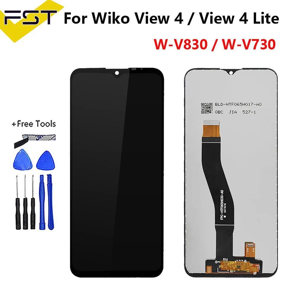 6.52" For WIKO VIEW 4 W-V830 LCD splay Touch Screen Sensor Assembly Replacement WIKO View4 / View 4 