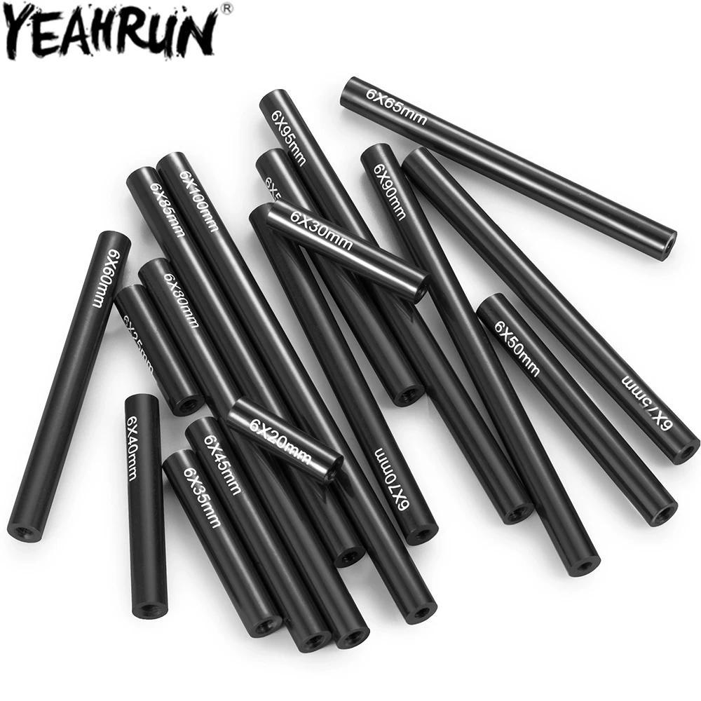 YEAHRUN 2PCS Metal Link Rod Linkages 20-105mm for 1/10 RC Crawler Car Axial SCX10 AX10 F350 D90 D10 
