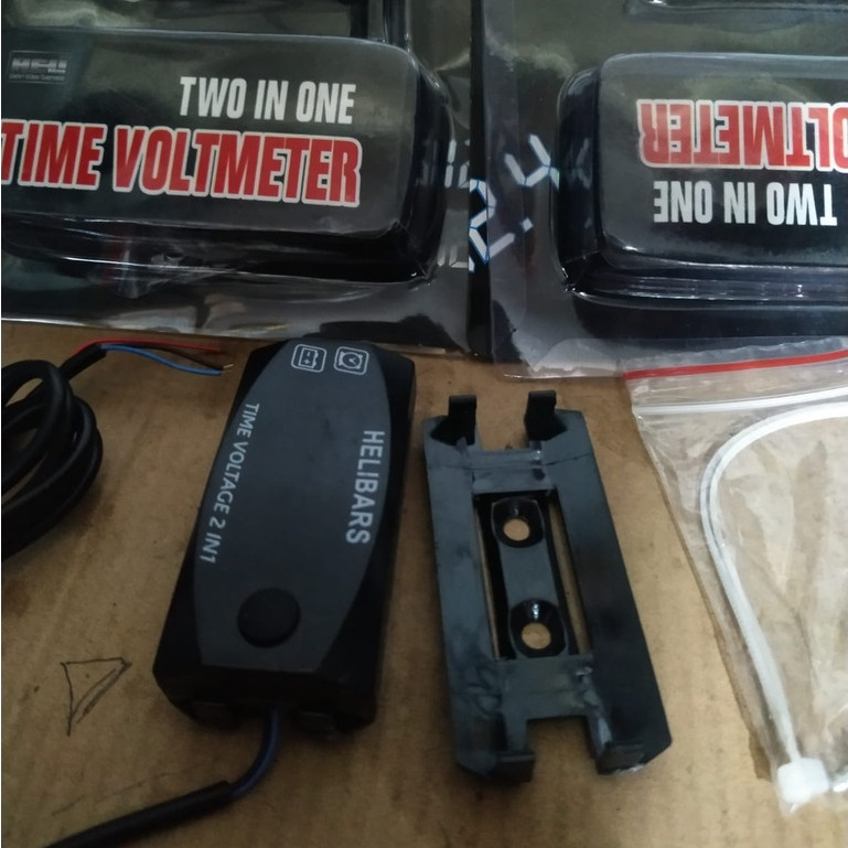 VOLTMETER AKI DIGITAL VOLTASE BATREY DIGITAL MERAH