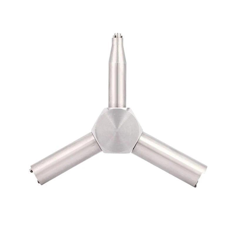 Outdoor  Gas Valve Key Steel Triple Force Magazine Charging Tool For GBB AEG KSC WA   Shooting