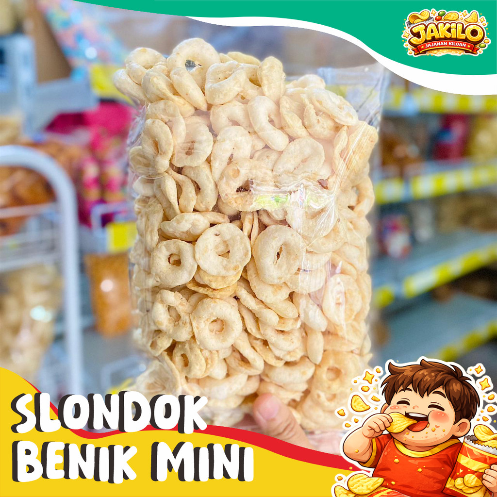 Slondok Benik Mini 500gr Lanting Singkong Empuk Magelang - JAKILO Jajanan Kiloan