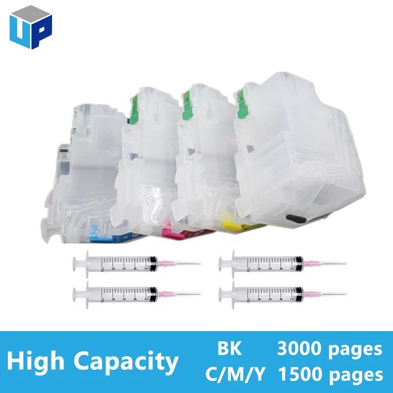 LC422 LC432 LC402XL refillable Ink Cartridge For Brother MFCJ6540DW J6740DW J6940DW MFCJ5340DW J5345
