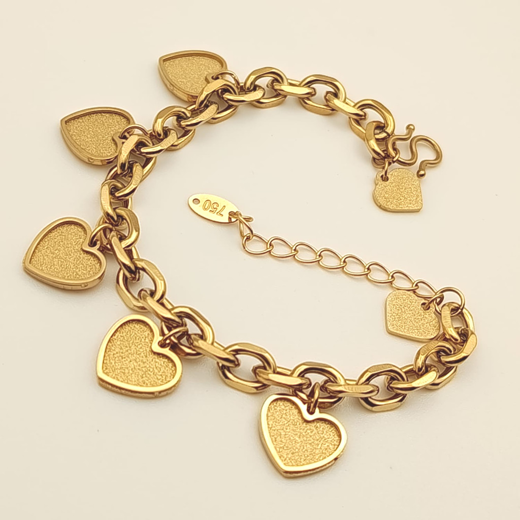 GELANG RANTAI LOVE AMULET CHAIN BRACELET TITANIUM