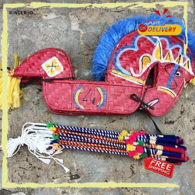 KUDA LUMPING EBLEG KUDA KEPANG SMP MAINAN ANAK MURAH KGR