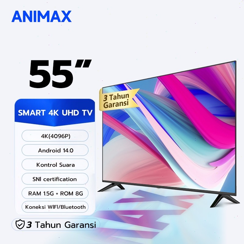 MS ANIMAX 4K Google TV 55 inch 50 inch 65 inch 43/40 inch-Android TV LED 50/55/65 inch Smart UHD-Dol