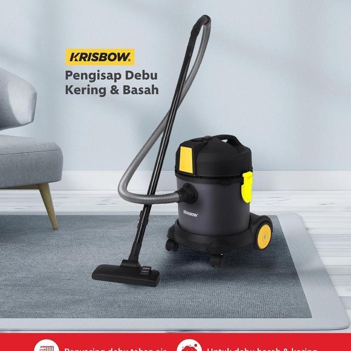 vacum cleaner krisbow 12 liter